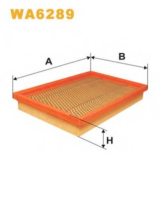 WIX FILTERS WA6289 Воздушный фильтр