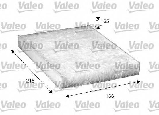 VALEO 698867 Фільтр, повітря у