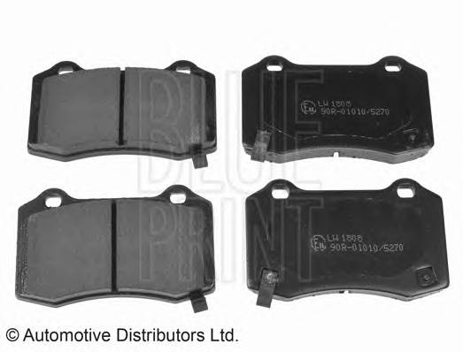 BLUE PRINT ADA104206 Комплект гальмівних колодок,