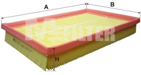 MFILTER K410 Фiльтр салону