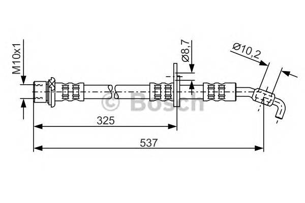 BOSCH 1 987 476 782 Тормозной шланг