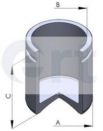 ERT 150281-C Поршень, корпус скобы