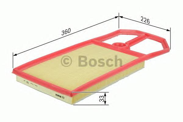 BOSCH 1 457 433 574 Повітряний фільтр