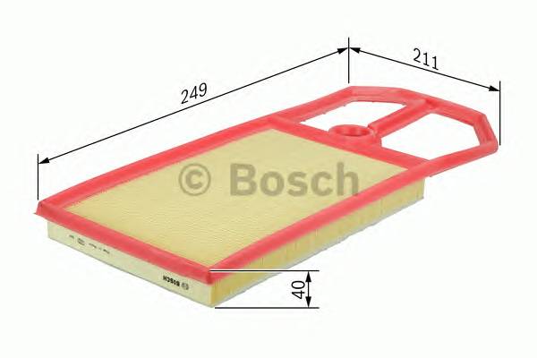 BOSCH 1 987 429 402 Повітряний фільтр