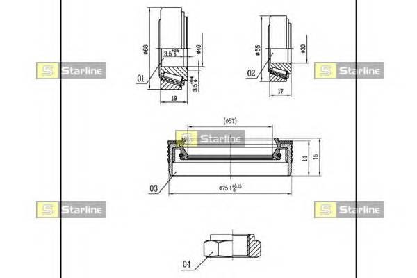 STARLINE LO03429 