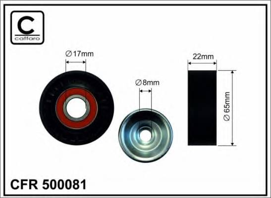 CAFFARO 500081 ROLKA NAPINACZA