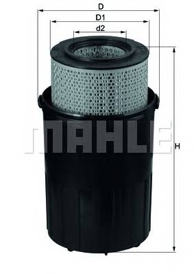 KNECHT LX 388 Воздушный фильтр