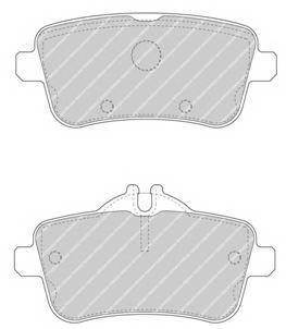 FERODO FDB4169 Комплект гальмівних колодок,