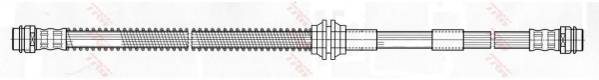 TRW PHA426 Тормозной шланг