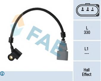 FAE 79331 Датчик, положение распределительного