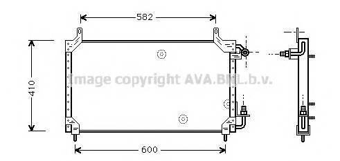 AVA QUALITY COOLING DW5006 Конденсатор, кондиционер