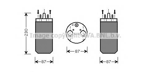 AVA QUALITY COOLING RTD350 Осушувач, кондиціонер