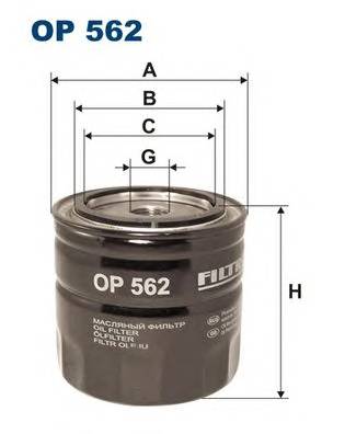 FILTRON OP562 Масляный фильтр