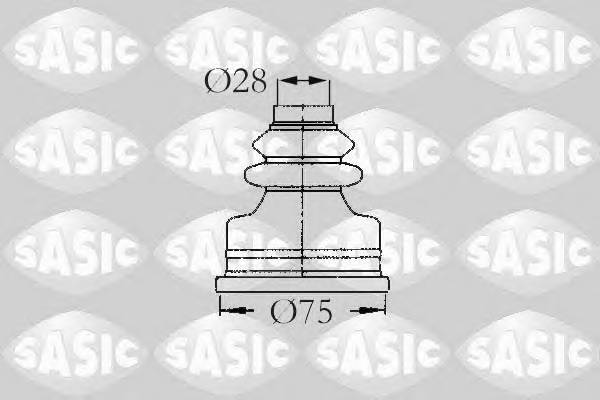 SASIC 2873773 Комплект пильника, приводний