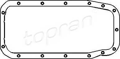 TOPRAN 204 000 Прокладка, маслянный поддон