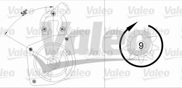 VALEO 433348 Стартер