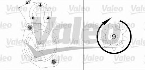 VALEO 436043 Стартер