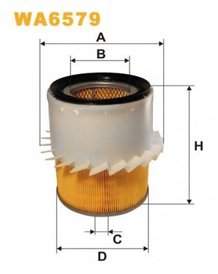 WIX FILTERS WA6579 Воздушный фильтр