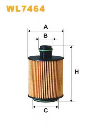 WIX FILTERS WL7464 Масляный фильтр