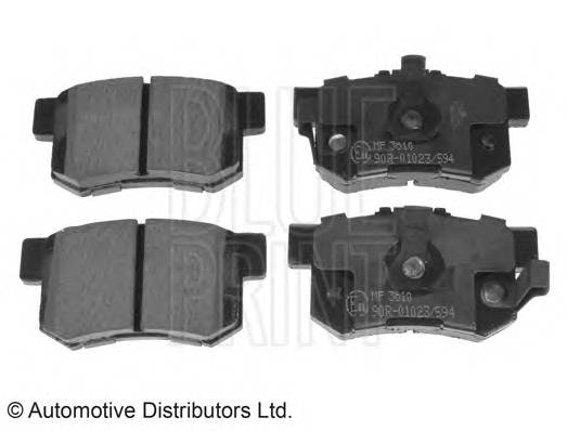 BLUE PRINT ADH24280 Комплект тормозных колодок,