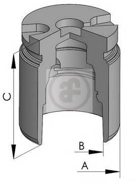 AUTOFREN SEINSA D025441 Поршень, корпус скоби