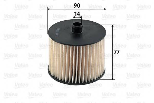 VALEO 587915 Топливный фильтр