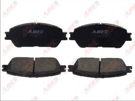 ABE C12125ABE Комплект тормозных колодок,