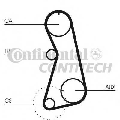 CONTITECH CT630K1 Комплект ремня ГРМ