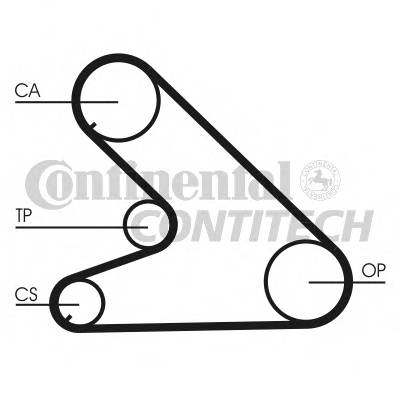 CONTITECH CT700 Ремень ГРМ