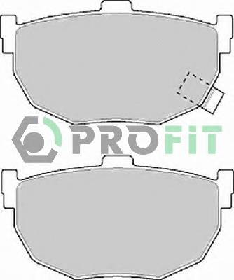 PROFIT 5000-0638 Колодки гальмівні дискові