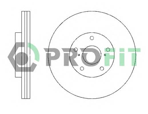 PROFIT 5010-1446 Диск гальмівний