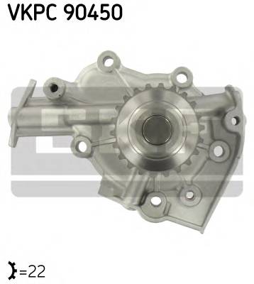 SKF VKPC 90450 Водяной насос