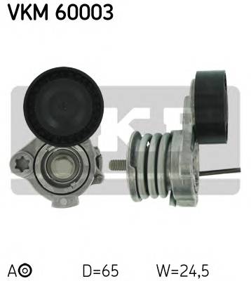 SKF VKM 60003 Натяжний ролик, полікліновий