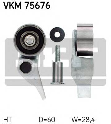 SKF VKM 75676 Натяжний ролик, ремінь