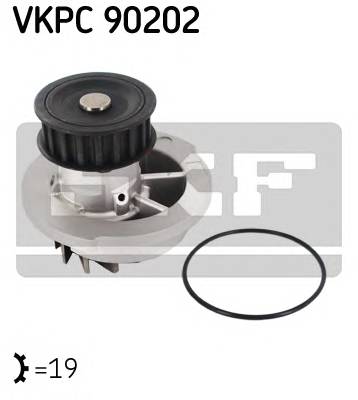 SKF VKPC 90202 Водяний насос