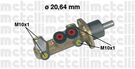 METELLI 05-0044 Головний гальмівний циліндр