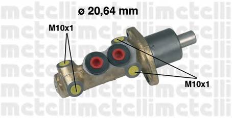 METELLI 05-0059 Головний гальмівний циліндр