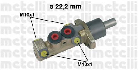 METELLI 05-0228 Главный тормозной цилиндр