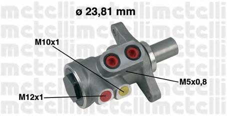 METELLI 05-0448 Главный тормозной цилиндр