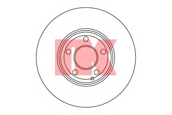 NK 203386 Гальмівний диск