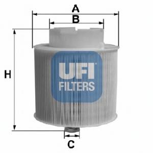 UFI 27.597.00 Повітряний фільтр