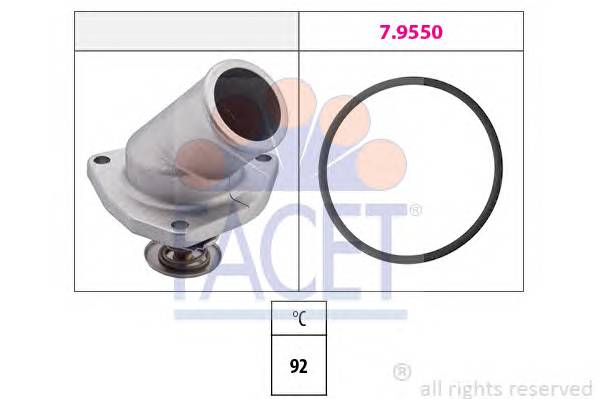 FACET 7.8198 Термостат, охолоджуюча рідина
