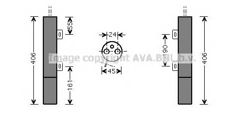 AVA QUALITY COOLING MSD090 Осушитель, кондиционер