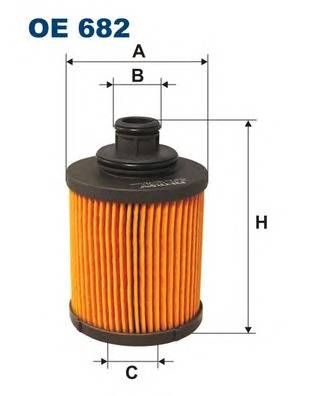 FILTRON OE682 Масляный фильтр