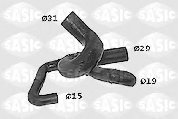 SASIC SWH4271 Шланг радиатора