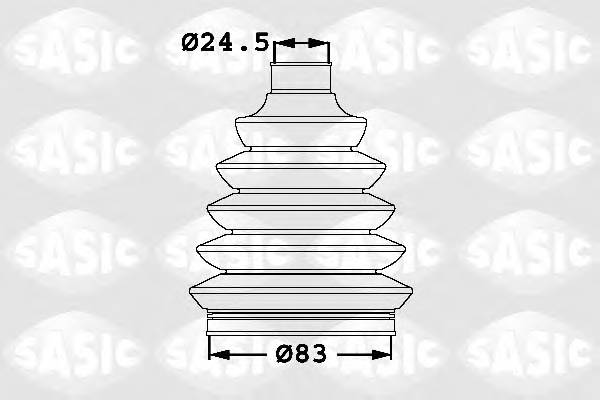 SASIC 1906005 Комплект пылника, приводной