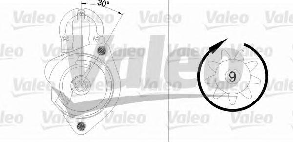 VALEO 455680 Стартер