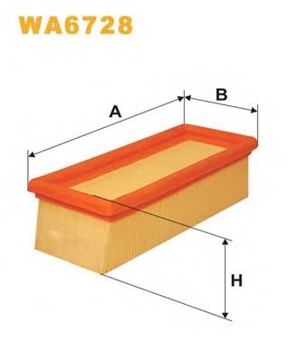 WIX FILTERS WA6728 Воздушный фильтр