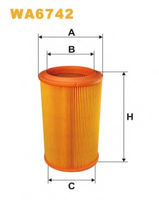 WIX FILTERS WA6742 Воздушный фильтр