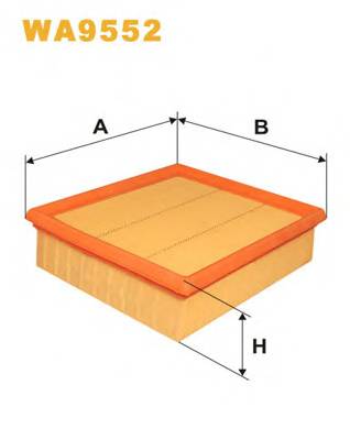 WIX FILTERS WA9552 Воздушный фильтр